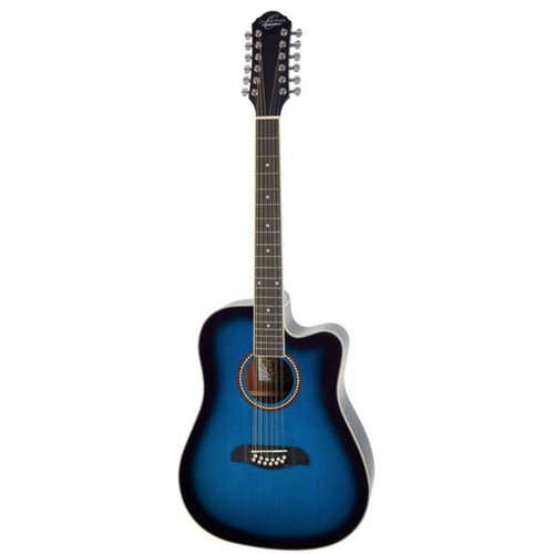 De Rosa GACE41-AW12-BK 12 String Acoustic Guitar – ccttek