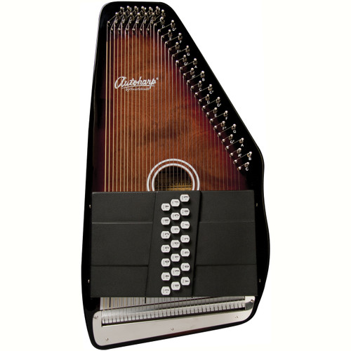 Oscar Schmidt OS21C 21 Chord Classic Autoharp, Tobacco Sunburst