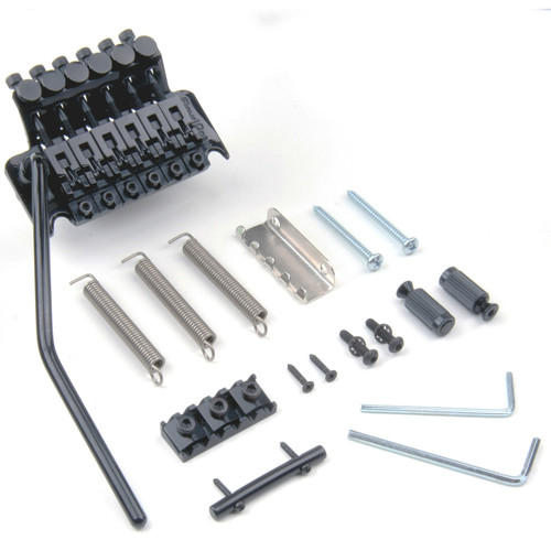 Floyd Rose Original Series FRT200 Tremolo Bridge System with R3 Nut, Black (FRT200R3)