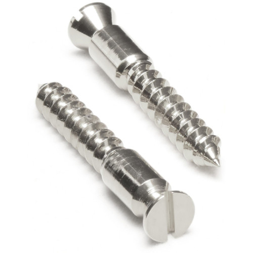 Floyd Rose FRBMWSSCP Original Bridge Mounting Wood Screw Stud, Set of 2 - Chrome