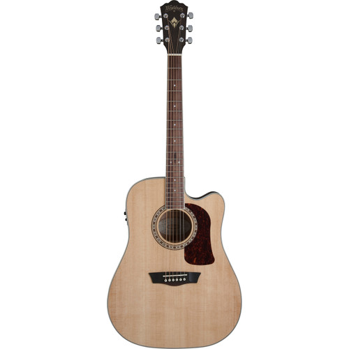 Washburn Heritage Series HD10SCE Dreadnought Cutaway Acoustic Electric Guitar (HD10SCE)