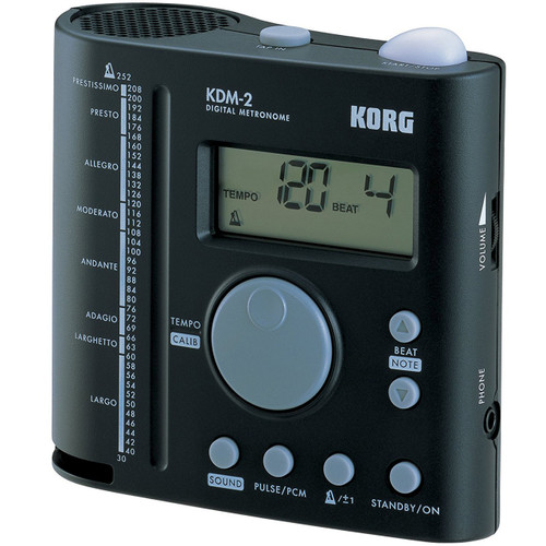 Korg KDM-2 Digital Metronome for Band & Orchestra, w/ Tap Tempo & Reference Tone