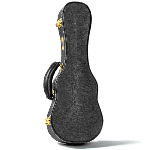 Guardian CG-044-US Vintage Hardshell Case for Soprano Ukulele, Black