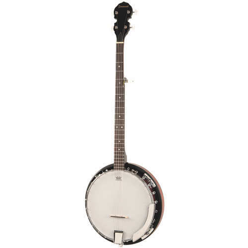 Savannah SB-100-L Bluegrass 5-String Resonator Banjo, Left Handed