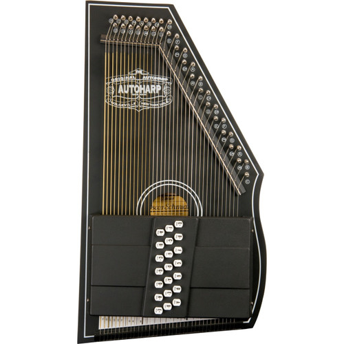 Oscar Schmidt OS73CE 21-Chord 1930's Reissue Electric Autoharp, Black (OS73CE ) 