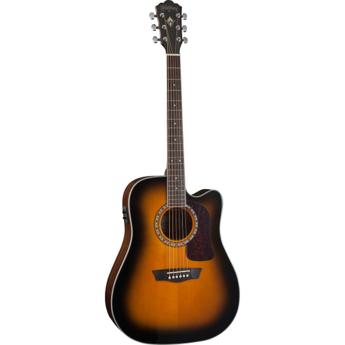 Aria 111 Vintage 100 Series Dreadnought Acoustic Guitar, Matte