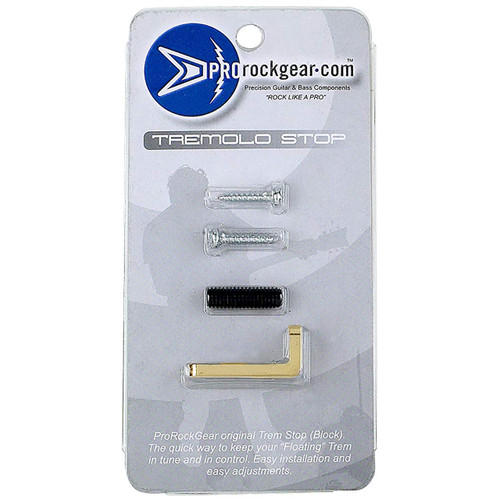 ProRockGear FRTL40BRASS Floyd Rose Tremolo Stop Lock, Brass