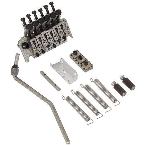 Floyd Rose FRTS6000R3 Special Series Tremolo System with R3 Nut, Antique Silver