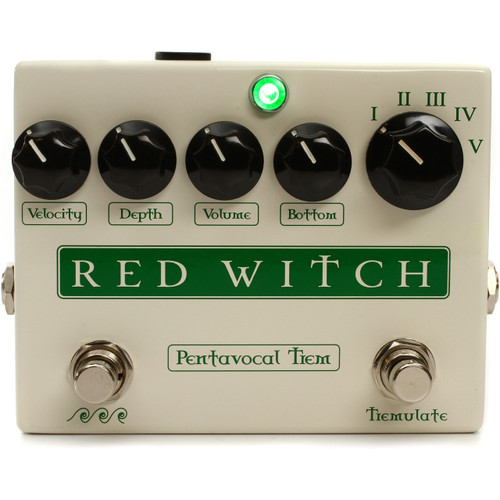 Red Witch Medusa Chorus Tremelo Guitar Effects Pedal