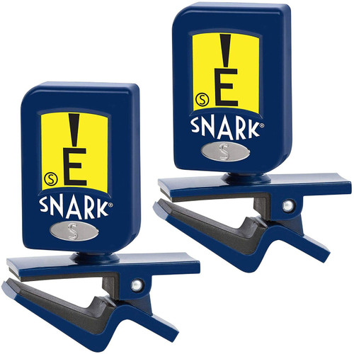 Snark Napoleon N-5 Guitar & Bass Clip-On Tuner with Pick Holder, 2-PACK