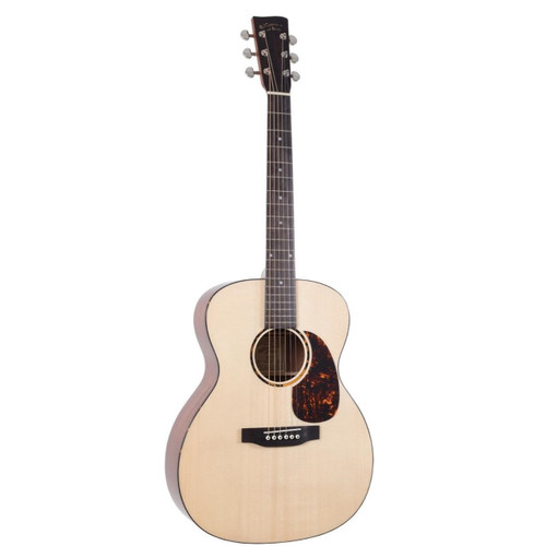 Recording King RO-G6 Solid Top 000-Style Acoustic Guitar, Natural

