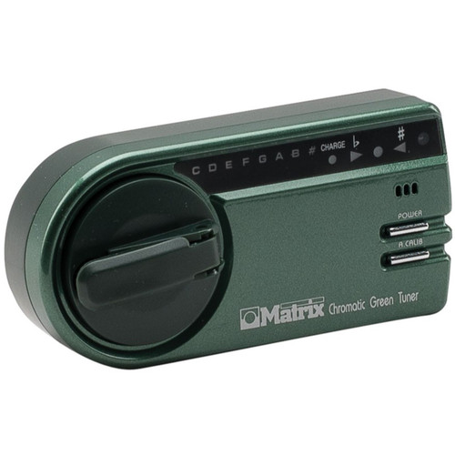 Matrix GSR-1000 User-Powered Green Chromatic Instrument Tuner

