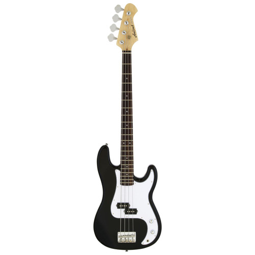 Aria Pro II STB-PB 4-String Precision Style Electric Bass Guitar, Black