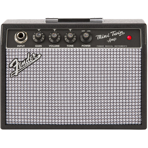 Fender Mini '57 Twin-Amp Portable Electric Guitar Amplifier, Tweed