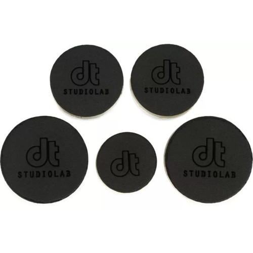 Drumtacs DT5 Percussion Sound Control Dampener Pads, Multi-Sizes 5-Pack