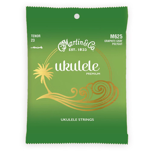 Martin M625 Premium Polygut Tenor Ukulele Strings, .0236-.0244 (M625)