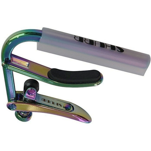 Shubb C2P Capo Royale Paua Pearl Capo for Nylon String Classical Guitars, Iridescent (SH-C2P)