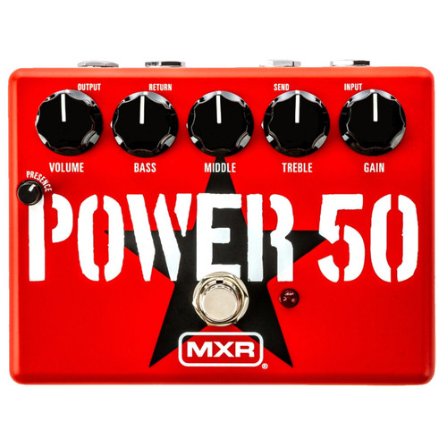 MXR TBM1 Tom Morello Power 50 Overdrive Effects Pedal (MXR-TBM1)