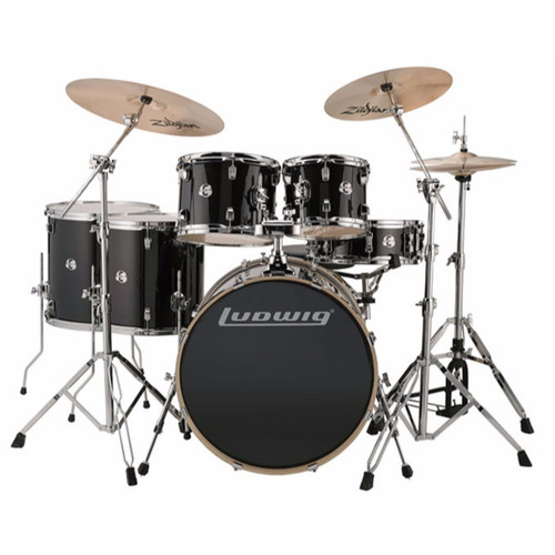 Ludwig LCEE622023EXP Element Evolution 6-Piece Drum Set with