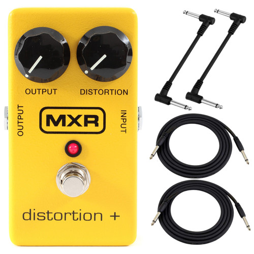 MXR M104 Distortion+ Guitar Effects Distortion Pedal