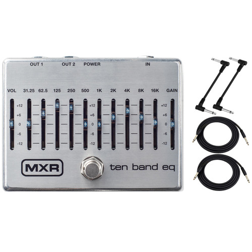MXR M109S Six Band EQ Pedal - 6 Band Graphic Equalizer Guitar