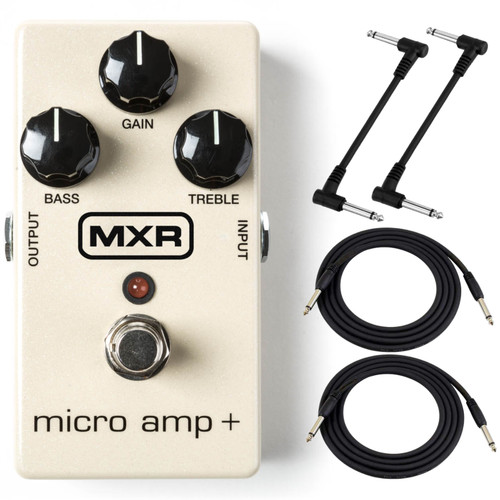 MXR M233 Micro Amp+ Guitar Effects Pedal, Clean Boost 