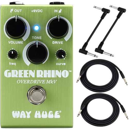 Way Huge Smalls WM22 Green Rhino Overdrive MkV Effects Pedal