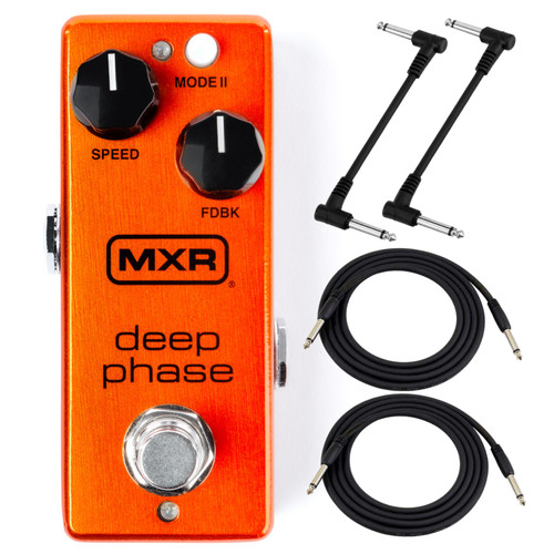 MXR M101 Phase 90 Phaser Effects Guitar Pedal, Orange