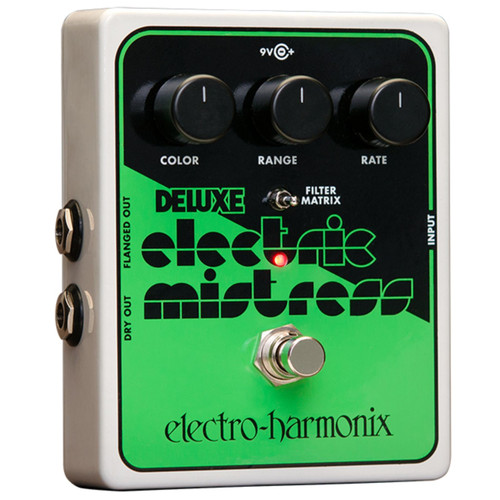 Electro-Harmonix EHX Deluxe Electric Mistress XO Analog Flanger Effects Pedal (EHX-MISTRESSXO)