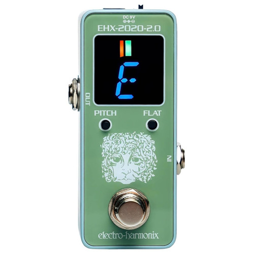 Electro-Hamonix EHX-2020-2.0 Mini Pedal Tuner, Version 2 Electro-Hamonix EHX-2020-2.0 Mini Pedal Tuner, Version 2