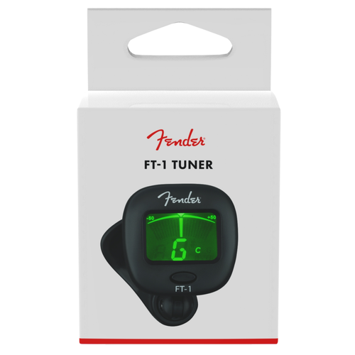 Fender FT-1 Pro Clip On Tuner for Guitar, Bass, Violin, Ukulele