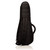 Mono M80 Series Concert and Soprano Ukulele Case, Jet Black (M80-UC-BLK)