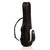 Mono M80 Series Concert and Soprano Ukulele Case, Jet Black (M80-UC-BLK)