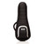 Mono M80 Series Concert and Soprano Ukulele Case, Jet Black (M80-UC-BLK)