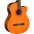 Washburn C5CE Classical Nylon String Acoustic Electric Guitar, Natural (C5CE-A-U)
