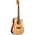 Washburn WD7SCE Harvest Series Dreadnought Cutaway Acoustic Electric Guitar, Natural Gloss (WD7SCE-A-U)