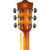 Washburn EA15ITB Festival Series Mini Jumbo Acoustic Electric Guitar, Ice Tea Burst (EA15ITB-A-U)