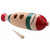 GP Percussion Traditional Wood Guiro with Scratcher, Tri-Color, 14" Length (GP-GOCM)