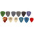 Dunlop PVP102 Guitar Pick Variety Pack, Medium/Heavy, 12-Pack