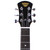 Pignose PGG-200 Mini Electric Travel Guitar with Built in Amp, Candy Apply Red (PGG-200RD)