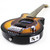 Pignose PGG-200 Mini Electric Travel Guitar with Built-In Amp and Deluxe Gig Bag, Sunburst (PGG-200SB-KIT)