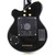 Pignose PG-200 Deluxe Mini Electric Travel Guitar with Built-in Amp and Gig Bag, Black (PGG-200BK-KIT)