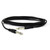 Perfektion PM100 Black 10FT Guitar, Bass, & Instrument Cable - 1/4" Straight