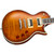 ESP LTD EC-1000FM Flame Maple Top Electric Guitar with Hard Case, Amber Sunburst