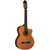 Washburn C64SCE Solid Top Nylon String Classical Acoustic Electric Guitar, Natural (C64SCE-A-U)