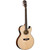 Washburn EA20SNB Nuno Bettencourt Festival Series Thin Body Acoustic Electric Guitar, Natural (EA20SNB-O-U)