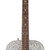 Daisy Rock DR6206 Pixie Sparkle Acoustic Guitar, Silver Sparkle