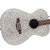 Daisy Rock DR6206 Pixie Sparkle Acoustic Guitar, Silver Sparkle