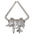 Ludwig LAP256STH Atlas Pro Double Tom Accessory Clamp