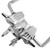 Ludwig LAP256STH Atlas Pro Double Tom Accessory Clamp